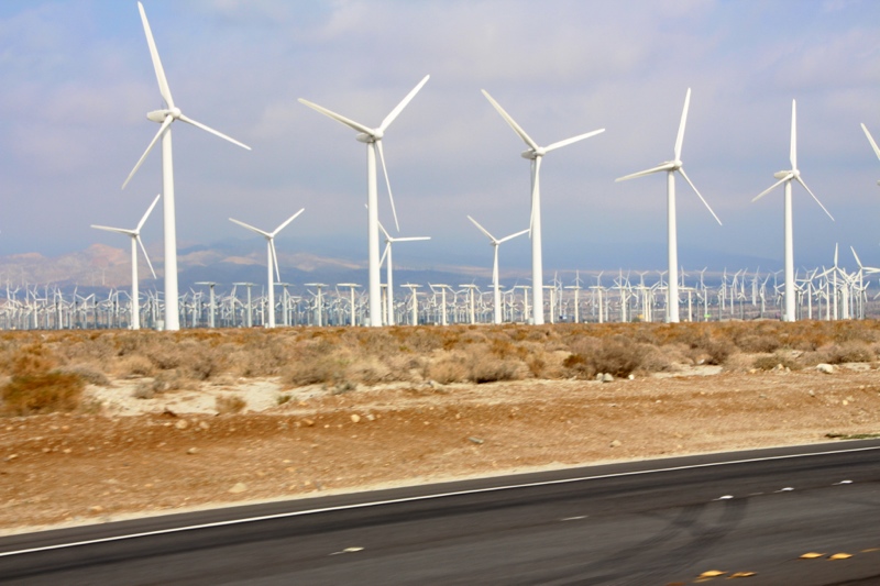 Windräder in Palm Springs